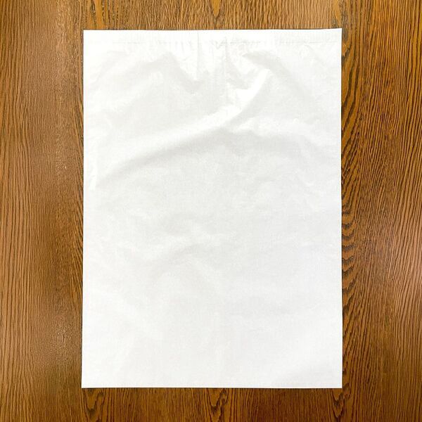 従来比3倍の超大型サイズ！アパレル業界の脱プラを強力サポートする半透明紙包材【グラスパックXL】新発売