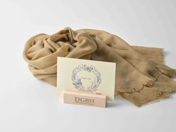 ＜母の日スペシャルキャンペーン　3/24(火)～5/5(火)開催中＞「大切な人への贈り物、包む気持ちまでエシカルに。」DGBH企画　SHOKAY オリジナル・ギフト・ラッピングサービス始めました。北海道材トドマツのギフトボックス＆オーガニックコットンのトート・巾着　提供開始