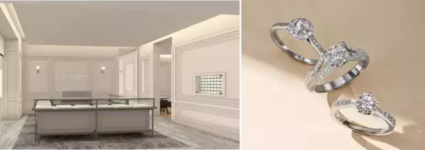 「ラザール ダイヤモンド ブティッククオーツ心斎橋店」4月25日（土）移転リニューアルオープン