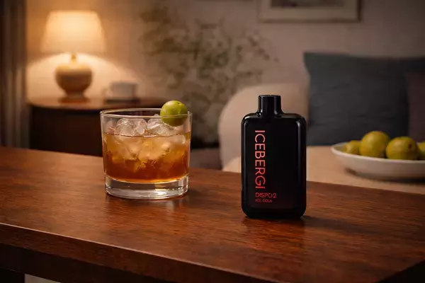 新製品、ニコチン0・タール0の「ICEBERG Dispo2」銀座Bar三石監修、“バーの一杯を吸う”新感覚カクテルシーシャを自宅でも楽しめる提案