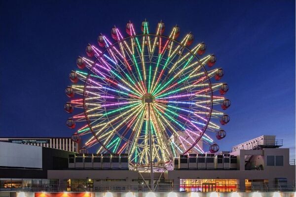 ノルベサ屋上観覧車「nORIA(ノリア)」SNOW MIKU コラボラッピング観覧車リニューアル！！