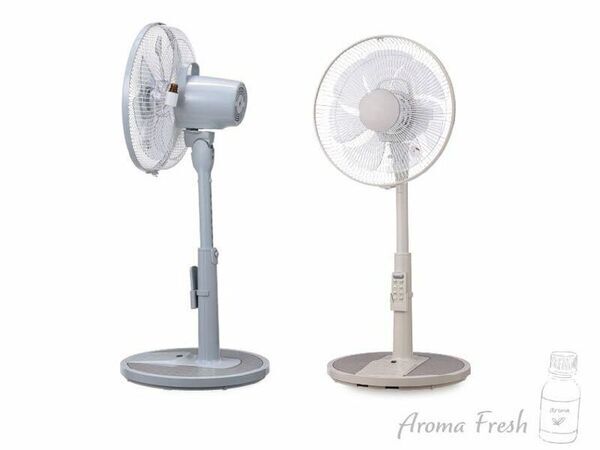 扇風機は「涼む道具」から「心を満たすインテリア」へ　温度センサー搭載「アロマ首振 リビング扇風機」を2026年4月上旬より販売を開始