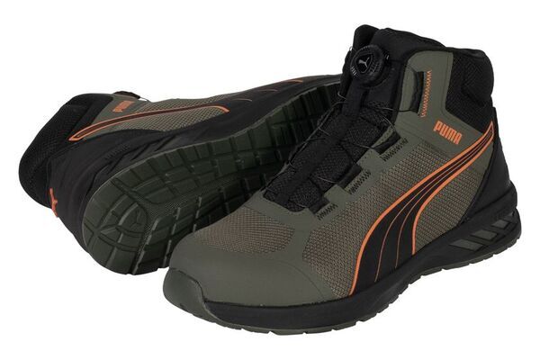 PUMA SAFETY、柔らかく丈夫なメッシュ素材を採用した　「SPRINT 2.1 DISC MID」を発売