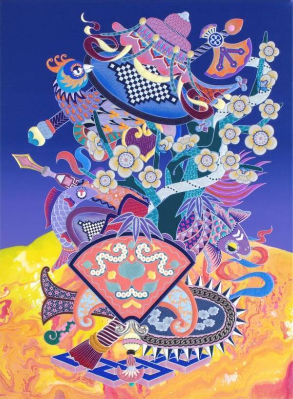 「静寂を染める色彩」仙石原古今、京森康平が全館を彩る宿泊者限定アートイベント開催