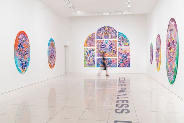 「静寂を染める色彩」仙石原古今、京森康平が全館を彩る宿泊者限定アートイベント開催