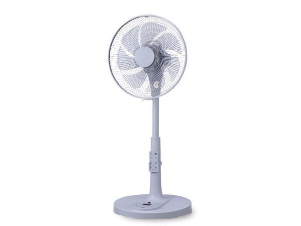 静音＆風量自動調整！「温度センサー搭載 DC リビング扇風機」に夏にぴったりの新色「パープル」が登場　2026年4月発売