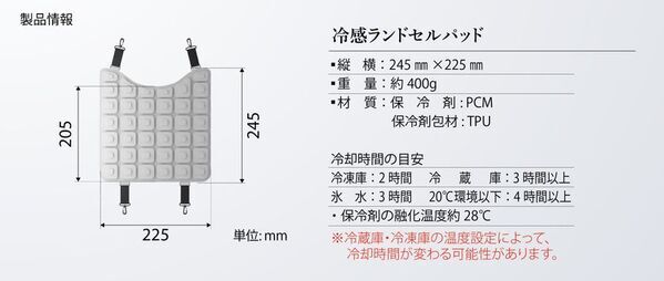 猛暑対策の新商品！特許取得の冷却ベスト・パッドなど6種類を開発　2026年4月中旬 クラウドファンディング開始