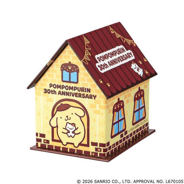 「ポムポムプリン」30周年を記念した大人かわいい腕時計が登場！こちらを見守るポムポムプリンとお友だちの“マフィン”が、日常に癒やしのひと時を与えてくれる♪