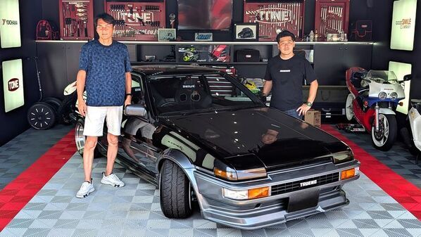 EBBRO公式ウェブサイト公開　谷口信輝氏とアンバサダー契約締結および「AE85改86」商品化プロジェクト始動