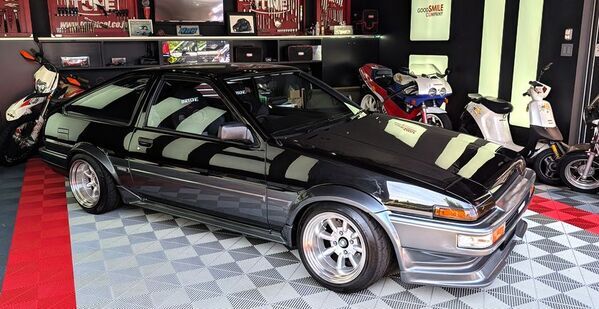 EBBRO公式ウェブサイト公開　谷口信輝氏とアンバサダー契約締結および「AE85改86」商品化プロジェクト始動