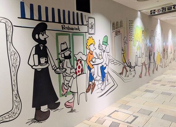 【アトレ吉祥寺】仮囲いが街のミニギャラリーに変身！アトレ吉祥寺の『仮囲いに描くアートプロジェクト』が3月24日(火)から展開中！