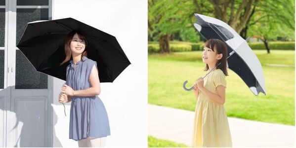 放射冷却素材「Radi-Cool(ラディクール)」生地採用の晴雨兼用日傘『rcp(アールシーピー)』シリーズが2026年ラインナップ大幅拡大
