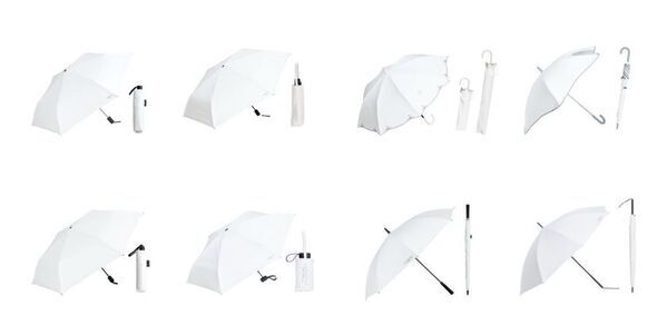 放射冷却素材「Radi-Cool(ラディクール)」生地採用の晴雨兼用日傘『rcp(アールシーピー)』シリーズが2026年ラインナップ大幅拡大