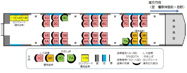 近鉄初 一般車両での有料座席指定サービス「すわれ～る」開始