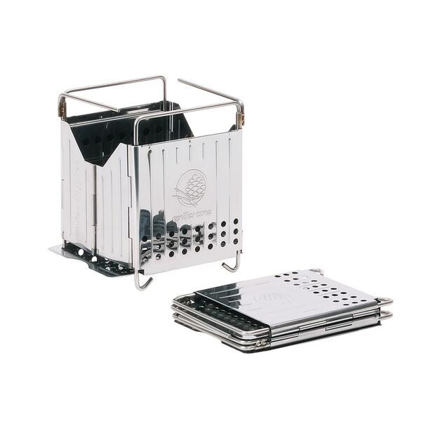 コニファーコーン10周年、フラグシップモデルを刷新　折りたたみ式二次燃焼ストーブ「パイロキューブ」と専用ギアケース「ギアドック2」を5月15日に発売