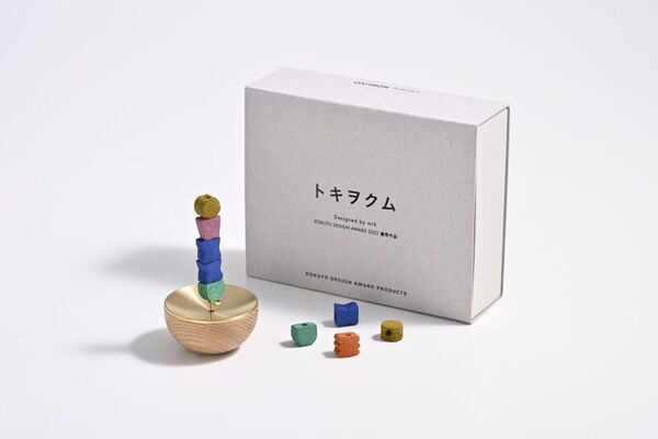 時を形と香りでデザインするお香時計「トキヲクム」を限定発売