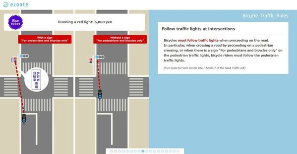 外国人にも日本の交通ルールをわかりやすく！体験型インフォグラフィック「自転車の交通ルール」英語版を公開