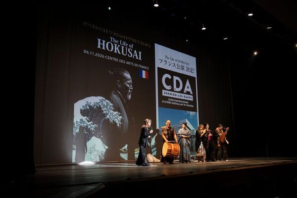 舞台芸術作品『The Life of HOKUSAI-日本凱旋公演-』浅草で凱旋上演　ノンバーバル演出×身体表現で描く“北斎の生涯”大盛況で閉幕　今秋、再びヨーロッパへ。フランス公演も決定！