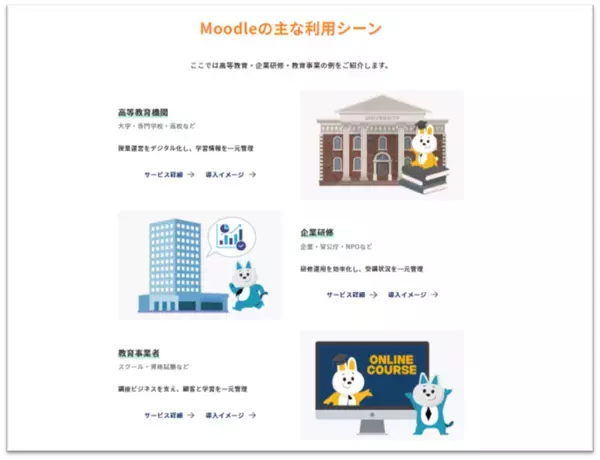 株式会社イーラーニング、LMS「Moodle」の導入・活用情報を体系化したコーポレートサイトをリニューアル