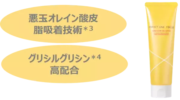 バームシリーズ累計600万個＊1突破したパーフェクトワンフォーカスより待望のジェル洗顔で“悪玉皮脂”を吸着！スキンクリアジェルウォッシュ　2026年6月1日先行発売(本発売7月1日)