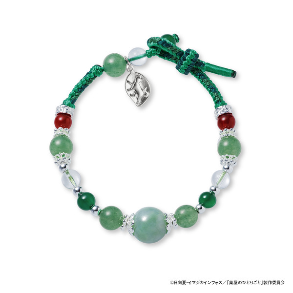 TVアニメ『薬屋のひとりごと』の天然石ブレスレットが登場！猫猫と壬氏をイメージした華麗な輝きの全2種