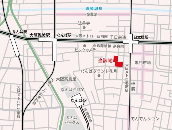 (仮称)なんば・千日前「味園ビル」跡地開発計画始動　三菱商事都市開発、サンケイビル、丸紅都市開発がホテル・商業複合施設を開発