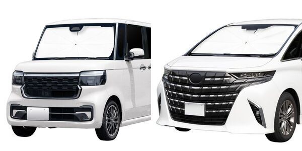 ダッシュボード表面温度 最大-33.4℃｜放射冷却素材　「Radi-Cool (ラディクール)」生地採用の車用サンシェード2026年改良モデルを発売