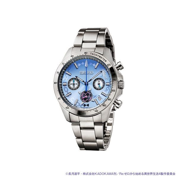 TVアニメ『Re:ゼロから始める異世界生活』よりセイコー製の腕時計が登場！エミリアとレムをイメージしたクロノグラフモデル