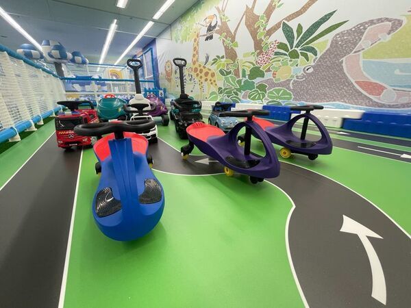 親子で夢中になる室内遊園地『キッズランドUS 栃木矢板店』栃木県矢板市ベイシア矢板店内1階に4/24(金)グランドオープン！