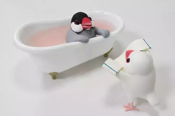 弥富の文鳥文化をPR　5/23(土)ぶんちゃん退官イベントにあわせ入浴剤「文鳥の湯」を発売
