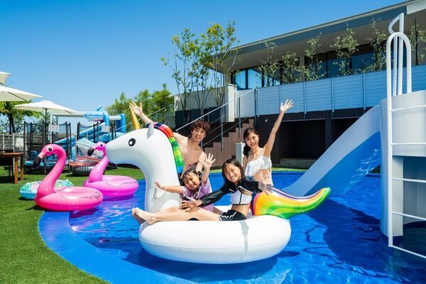 島原温泉ホテル南風楼のガーデン・テラス・プールが通年利用可能な「温水プール」としてリニューアルオープン！有明海と一体化する至福のインフィニティプールへと進化！