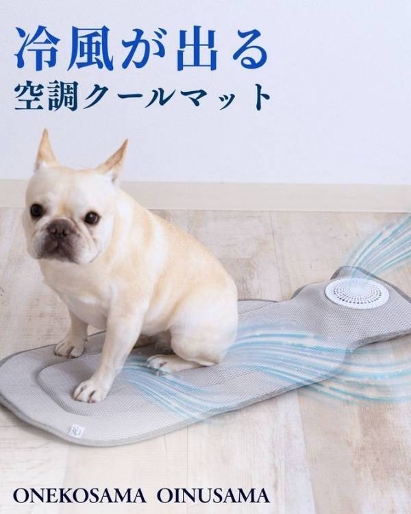 ONEKOSAMA OINUSAMAが開発。共通のファンを使用したペット向け暑さ対策グッズ「空調と、出かける。」シリーズ、2026年5月よりフルライン販売開始