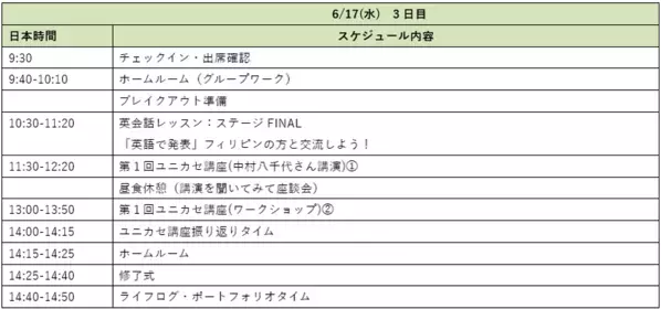 第一学院高等学校(通信制高校)、異文化交流と国際問題の理解を目的とした「フィリピンオンライン留学」を2026年6月15日(月)～17日(水)に開催