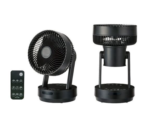 左右約360度の3D首振りで風を届ける　多機能搭載のDCサーキュレーター　2026年5月中旬発売