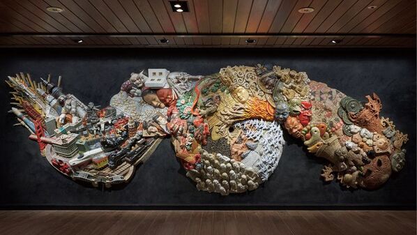 大友克洋氏直筆サイン＆エディションナンバー入り　東京・銀座駅パブリックアート「Procession Spin」原画の高精細ジークレー版画作品、限定250部販売