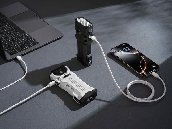 Wuben、デュアルビームとUSB-C急速充電対応のX1Pro EDC懐中電灯を発売
