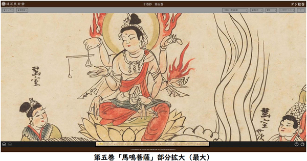 オンライン絵巻物鑑賞サイト「デジ絵巻～十巻抄～」を公開します