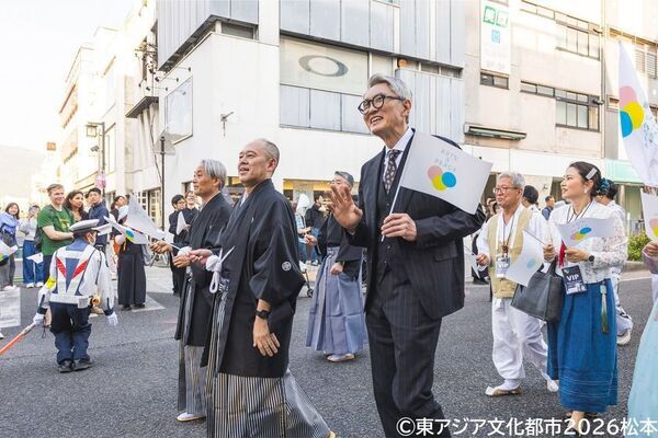 日中韓の文化交流プロジェクト「東アジア文化都市」が長野県松本市で開幕　「ARTS＆PEACE」をテーマに多彩な文化事業を展開