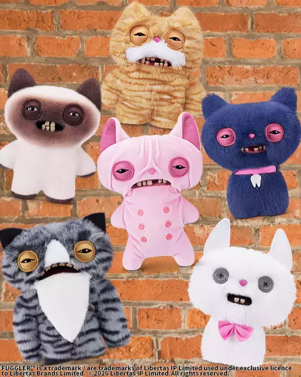 人気ぬいぐるみブランド「ファグラー」福岡2店舗でPOP-UP SHOPを開催「アリーキャッツシリーズ」・「ファガリシャスシリーズ」6月23日(火)先行販売