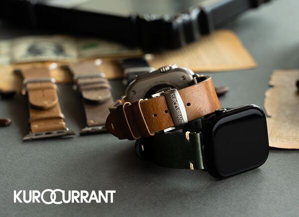 30年以上の時計ベルト専門メーカーが贈る、Apple Watch専門ブランドKUROCURRANTがイタリア・トスカーナ認定レザーを使用した最上位ライン第1弾『Prestige TOSCANA』を6月11日発売
