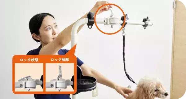 多機能のトリミングアーム　可動式アームでトリミング作業を安全かつスムーズに　「リラトリミングアーム」を新発売