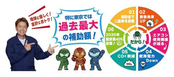 【葛飾区限定】断熱窓が“本当に0円”で設置できる前代未聞のキャンペーン開始！史上最大補助金 × 友人紹介で完全無料に