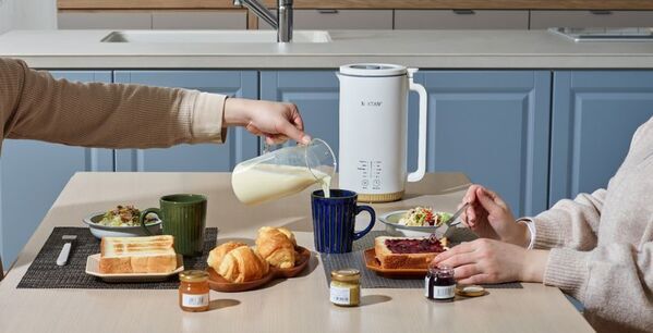 豆乳マイスターが開発した“おからまで飲む”豆乳メーカー『MIXTAN°』、Makuakeで支援総額3,859万円を突破