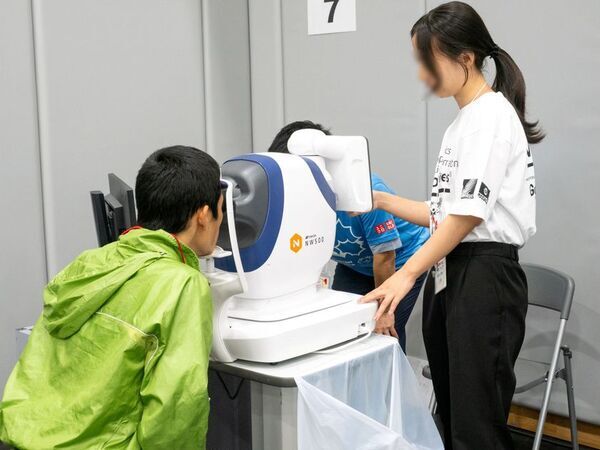 知的障害のあるアスリートの健康支援に協力　ヘルシー・アスリート(R)・プログラムで眼科健診をサポート