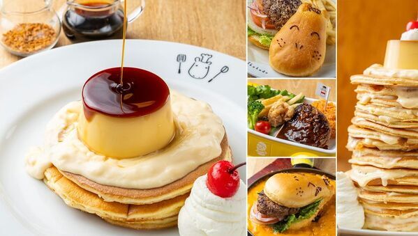 熱海プリンで唯一お食事メニューを提供する『熱海プリン食堂』が、メニューをリニューアル！2026年6月24日(水)から「かばさんバーガー」などワンプレートメニューが続々新登場！