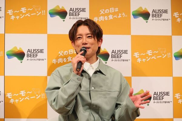 「父の日は牛肉を食べよう。モ～モ～キャンペーン！！！」メディア向けPR発表会を開催　辻希美さんが家庭で思わず、「モ～！」と思ってしまう杉浦太陽さんの行動を、やわらかジューシーな牛肉でハッピーに解決！