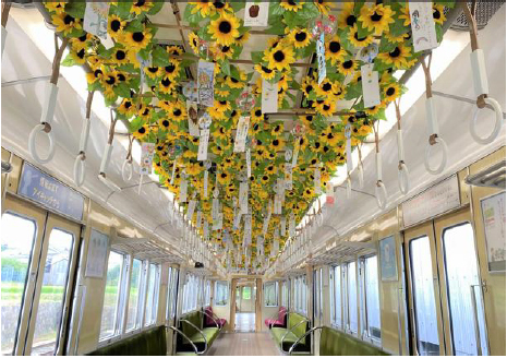 のせでん夏の風物詩 風鈴電車2026の運行風鈴絵付け・車内取り付け体験イベントの開催について