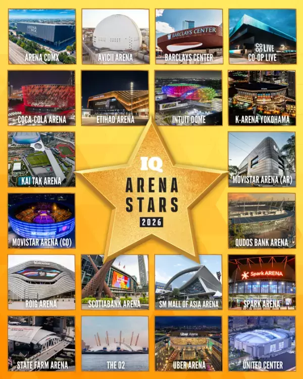 「Ｋアリーナ横浜」が英国音楽業界誌『IQ Magazine』の「Arena Stars 2026」に選出