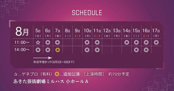 スーパー歌舞伎「もののけ姫」の横内謙介による最新作　祭シアター「LAB(ラボ)」秋田市で8/5-17に初演