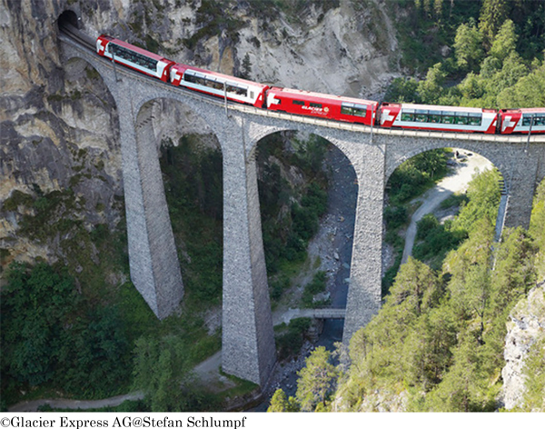乗ってみたい海外の鉄道・列車ランキング～氷河特急などのスイスが上位を独占！阪急交通社が公開～